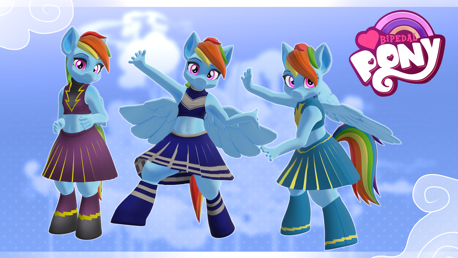 Bipedal Pony - Outfit Pack 1
