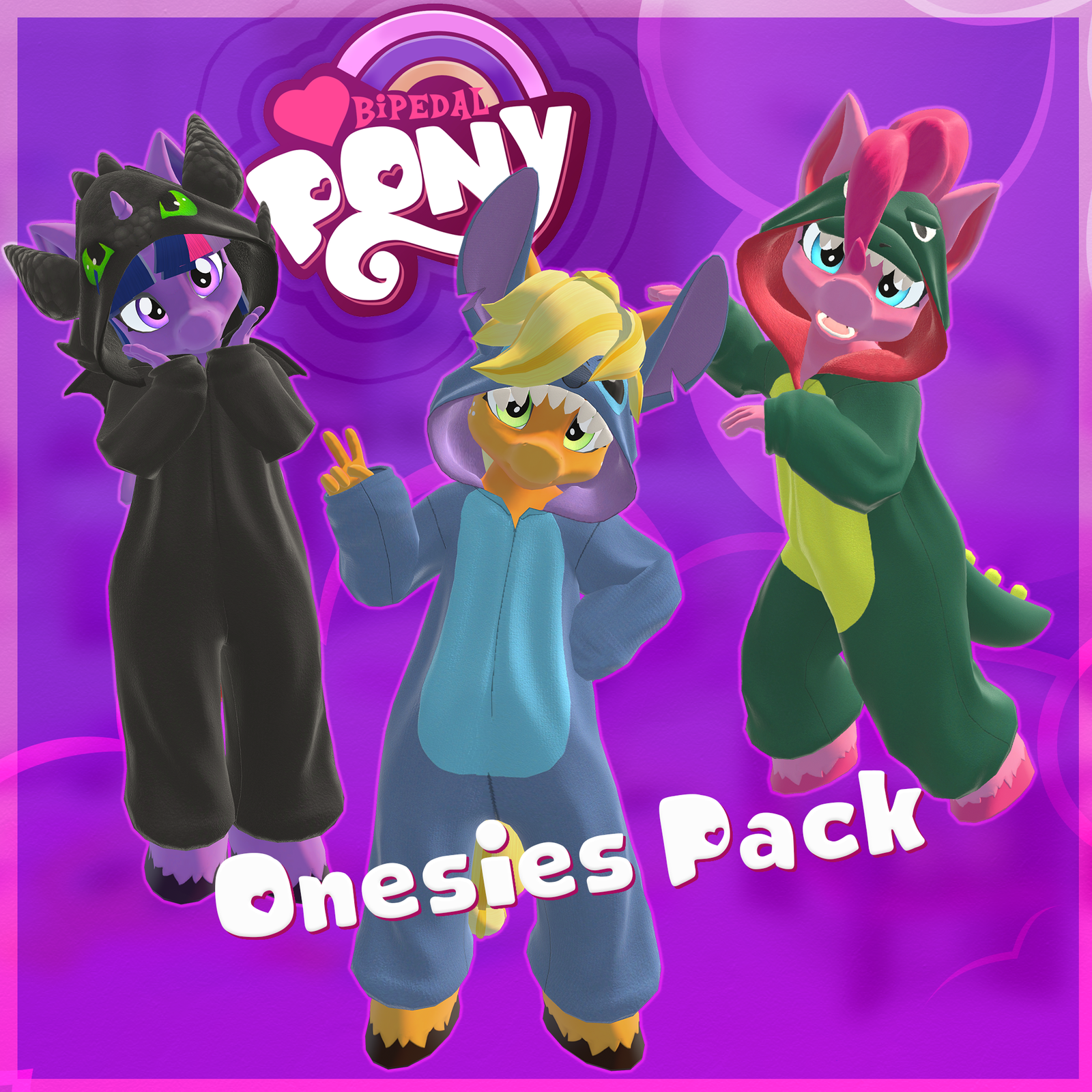 Bipedal Pony - Onesies Pack