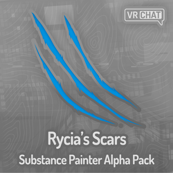 Rycia's Scars Substance Painter Alpha Pack