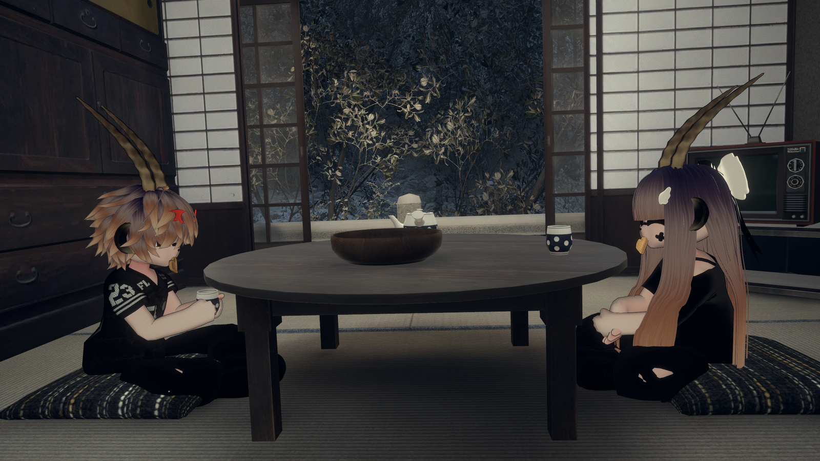 Chibi Onyx and Alyssa (Server Free)