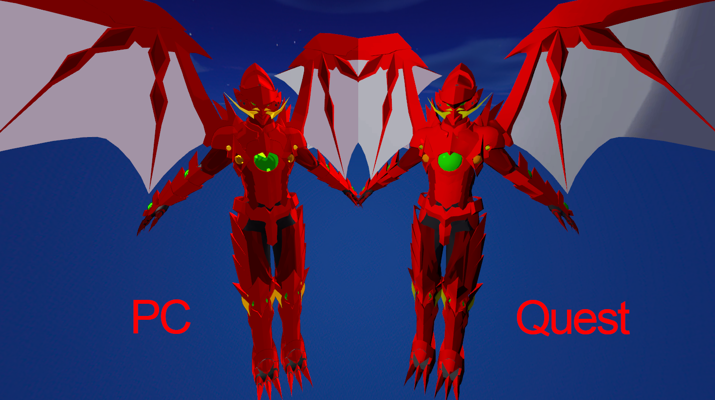 Highschool DxD Scale Mail Avatar (VRChat/Quest)