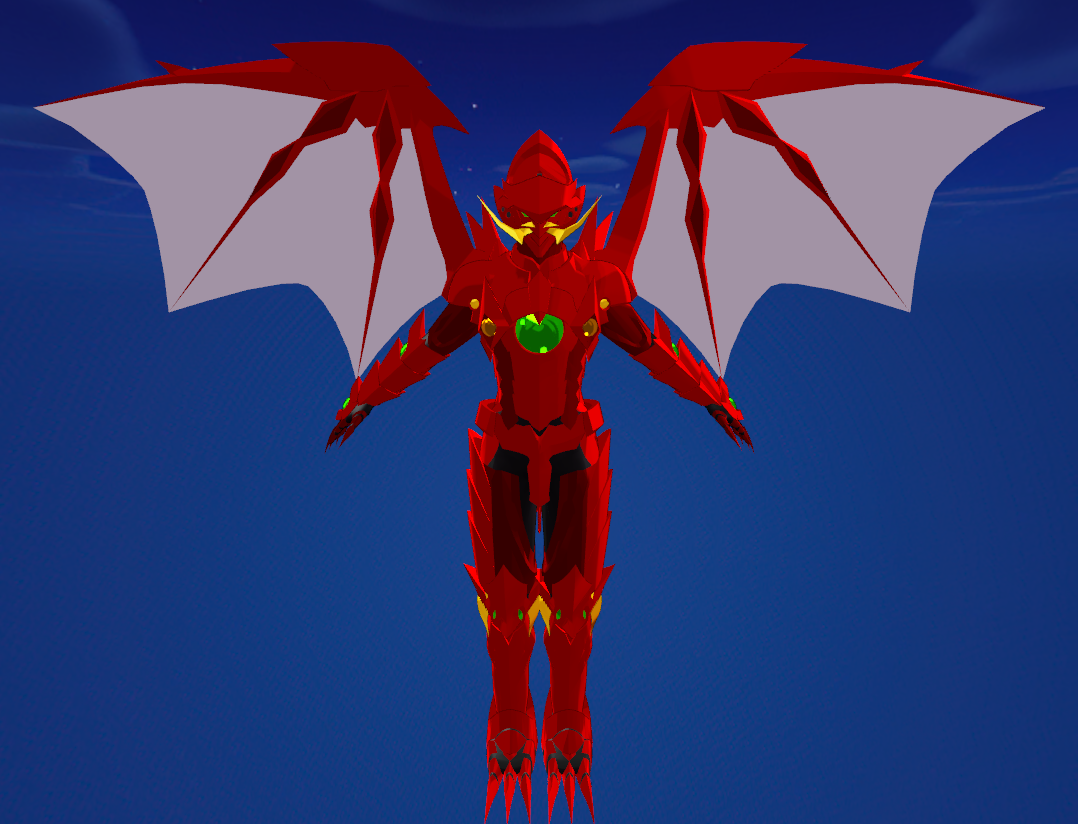 Highschool DxD Scale Mail Avatar (VRChat/Quest)