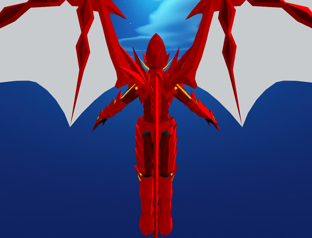 Highschool DxD Scale Mail Avatar (VRChat/Quest)