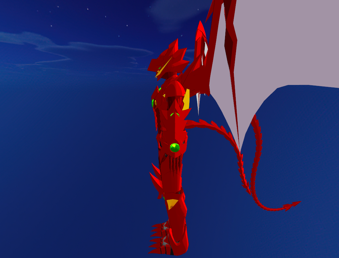 Highschool DxD Scale Mail Avatar (VRChat/Quest)