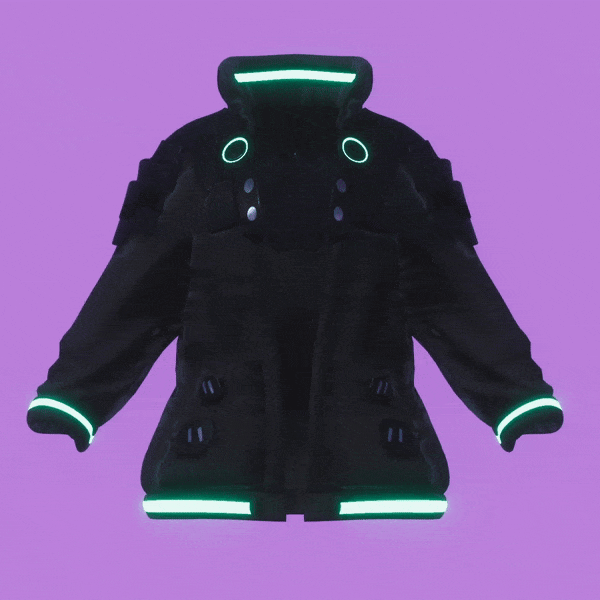 Cyberpunk Edgerunners Rebecca's Jacket (Unity/VRChat)