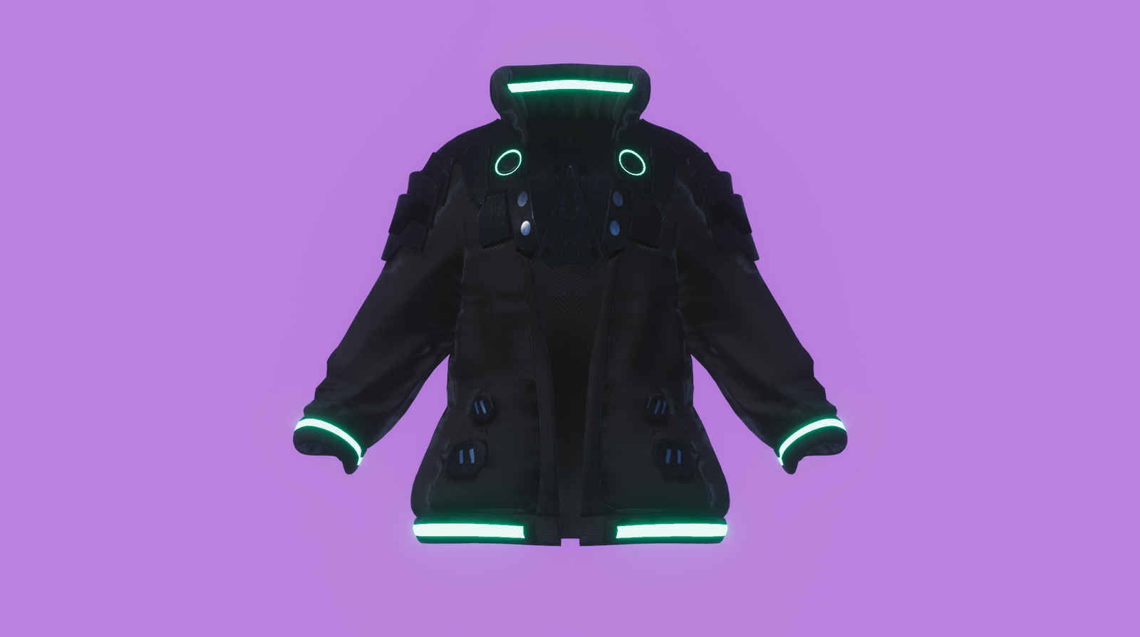 Cyberpunk Edgerunners Rebecca's Jacket (Unity/VRChat)