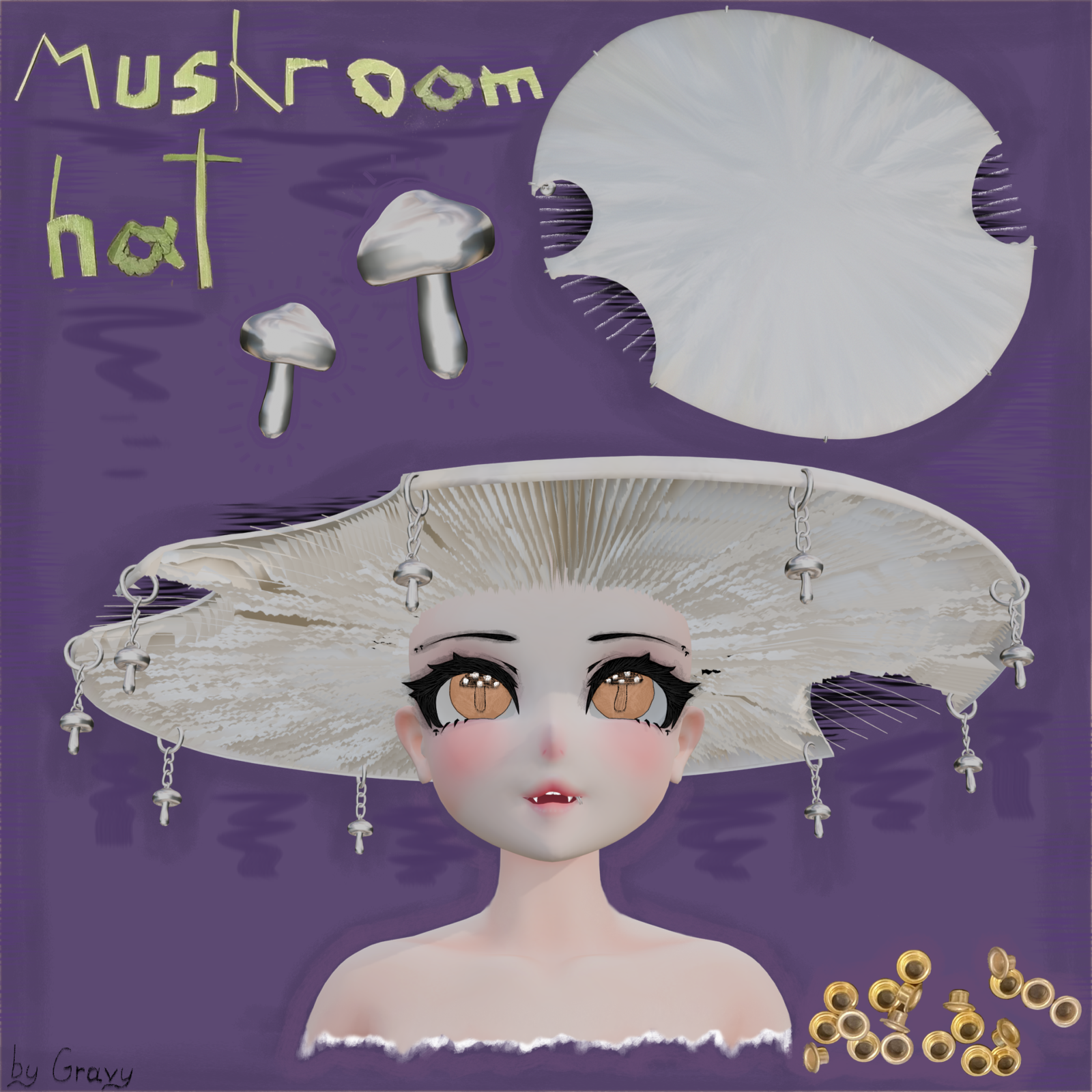 Mushroom Hat :D