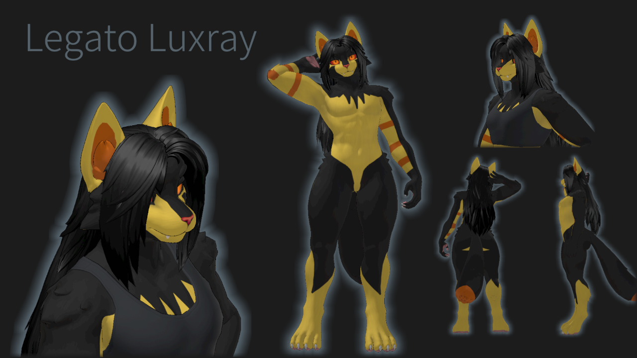 Legato Luxray Textures