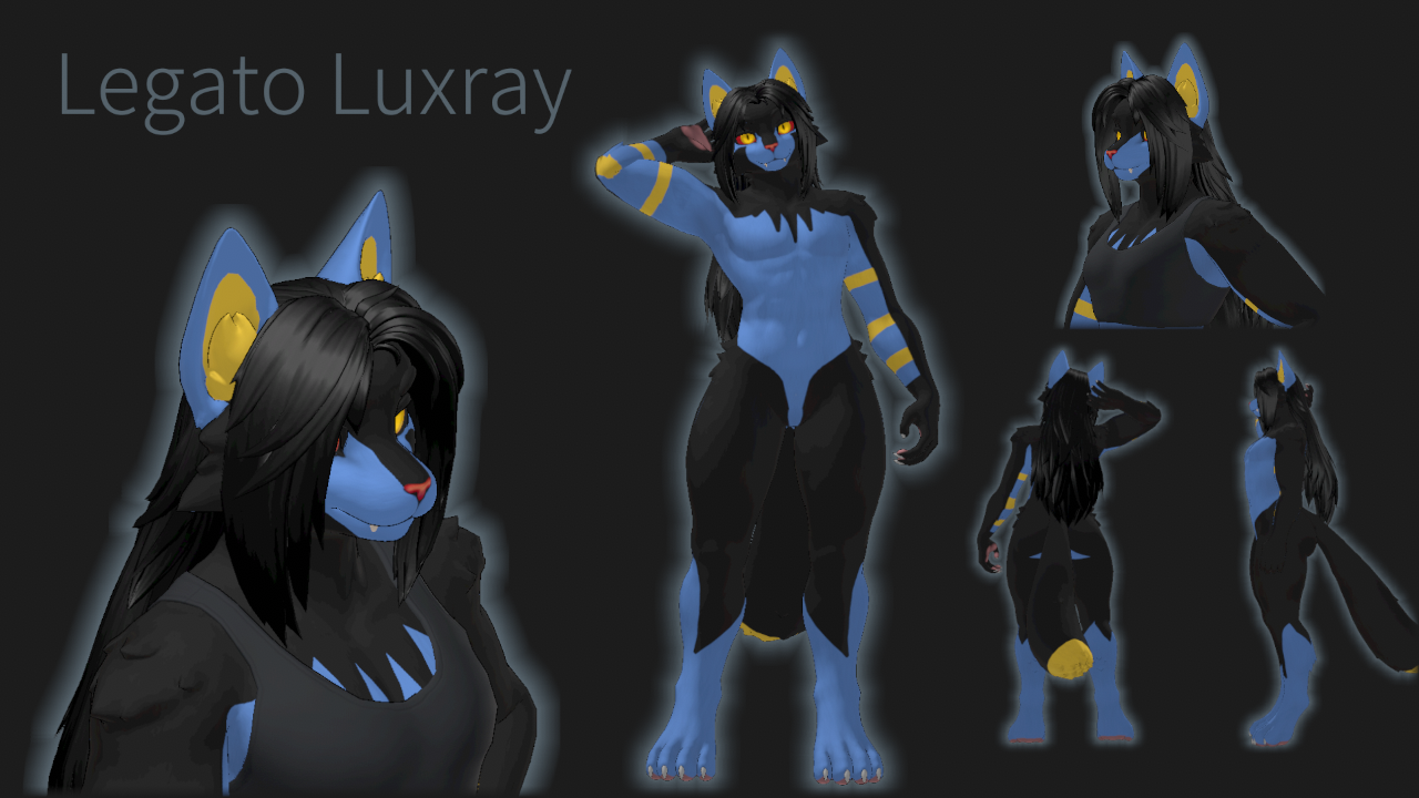 Legato Luxray Textures