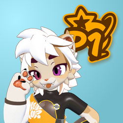 Furality Player 1 Outfit for Kokotora
