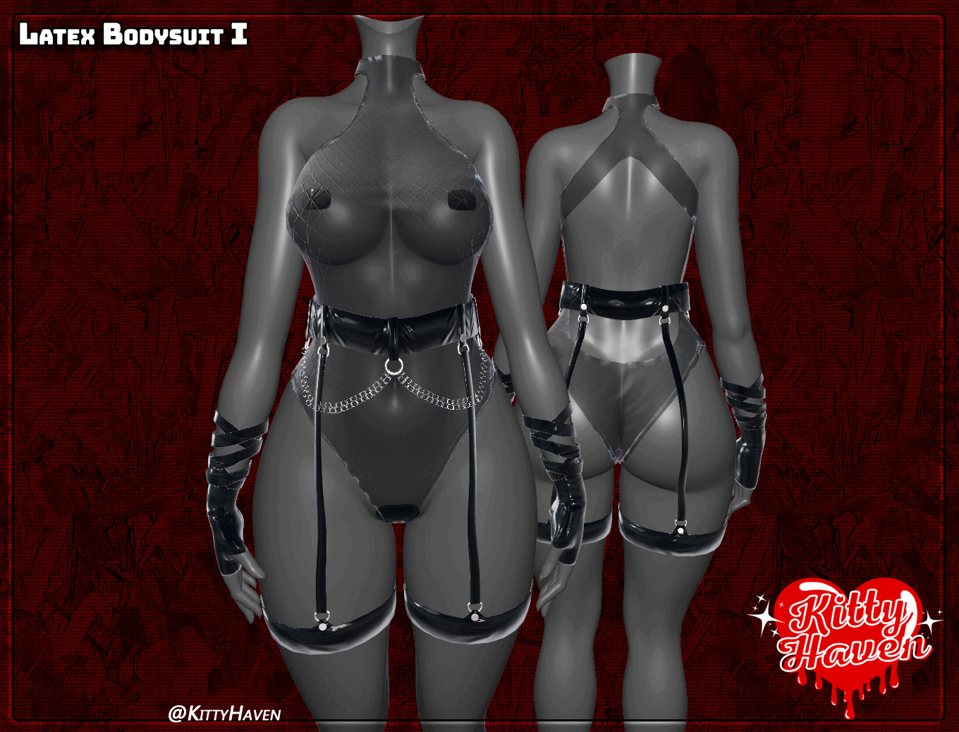 Latex BodySuit Set I
