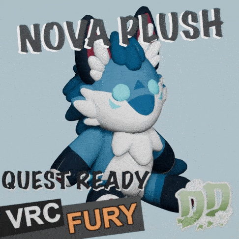 NovaPlush - VRCFury Prefab and Quest ready