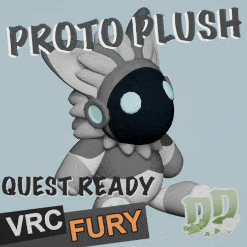ProtoPlush - VRCFury Prefab and Quest ready