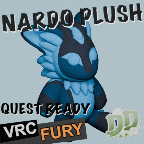 NardoPlush - VRCFury Prefab and Quest ready