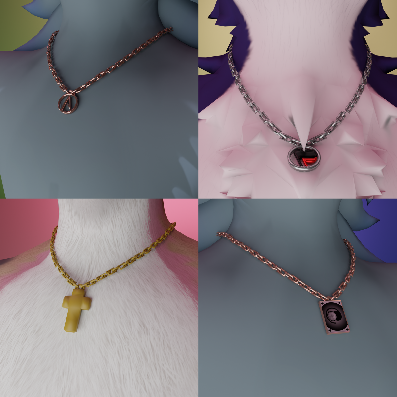 Necklace Pack for Nardo/Rex/Canine