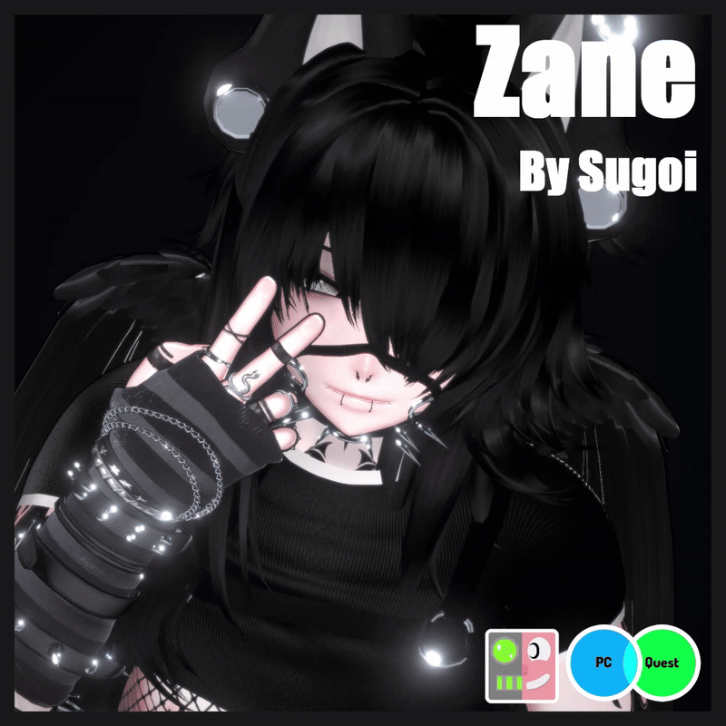 Zane the Pegasus Femboy (PC+Quest+FT)