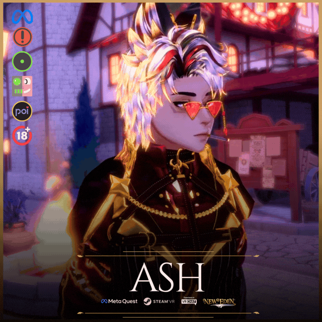 Ash - VRChat Avatar ( PC & Quest )
