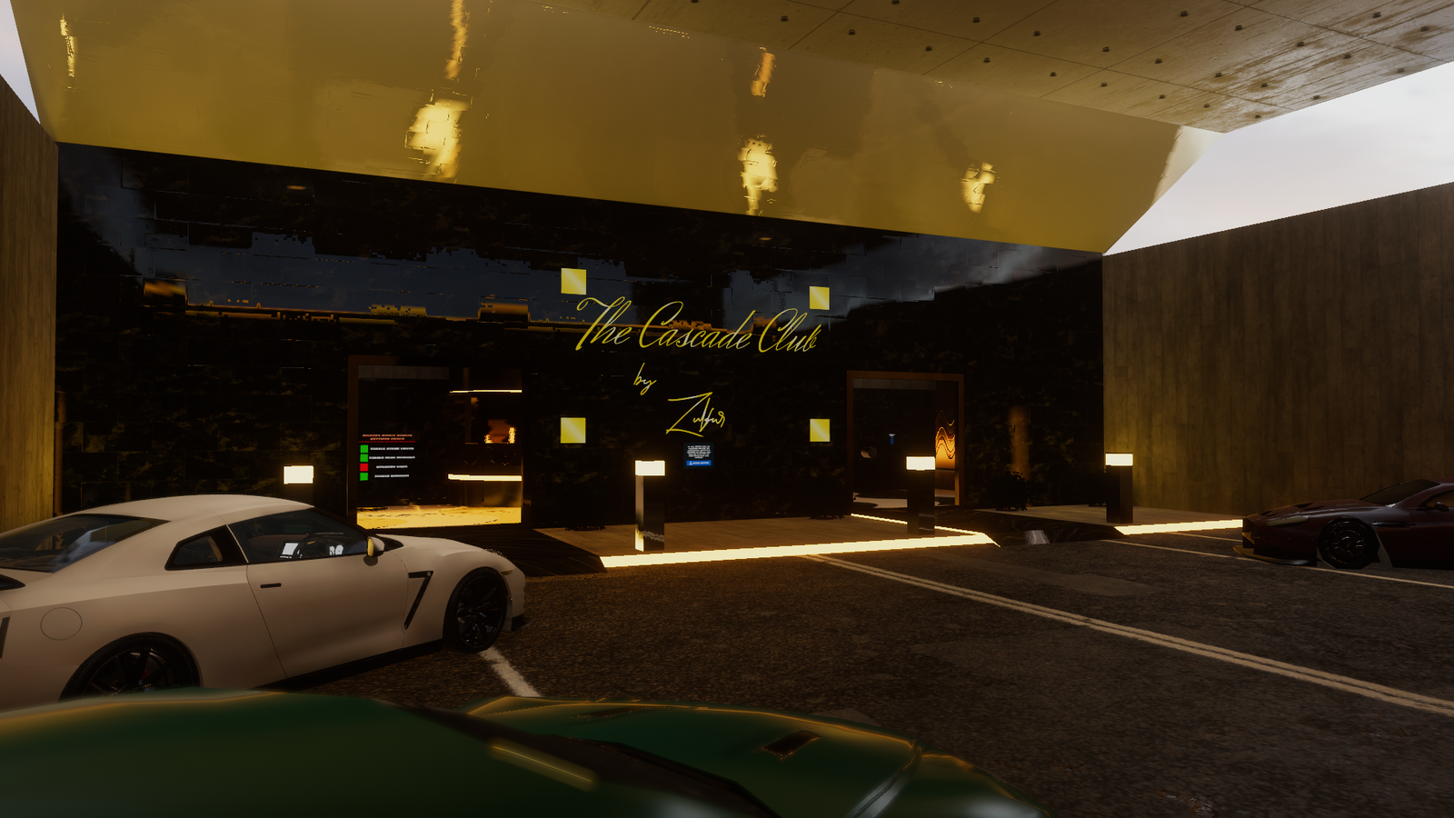 The Cascade Club (Fully Furnished) – Luxury VRChat Party & Rave World