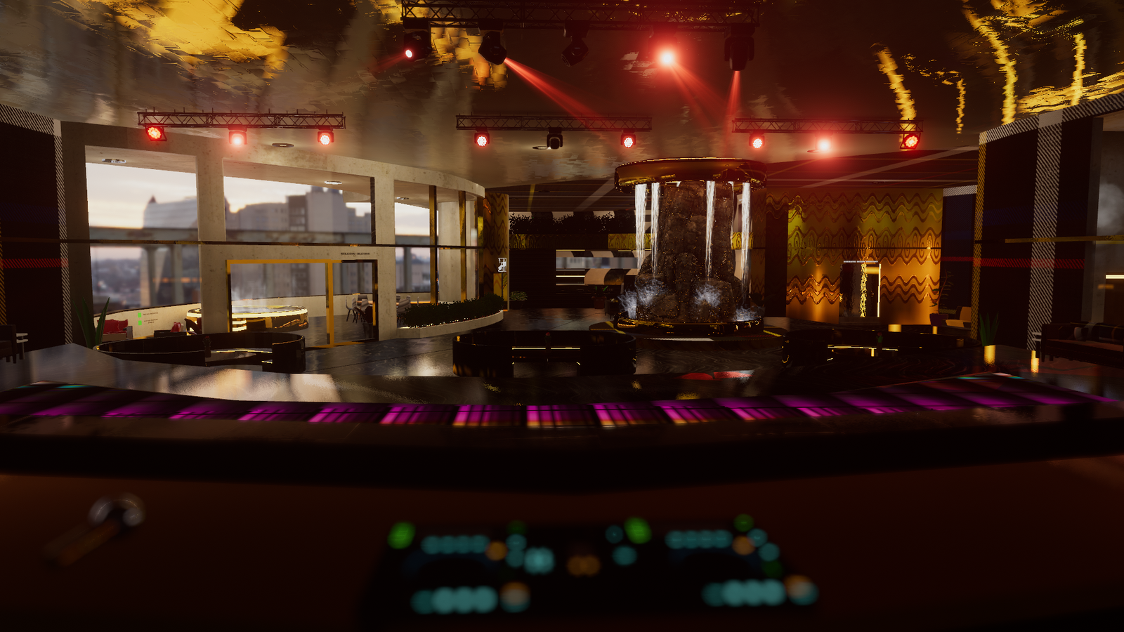 The Cascade Club (Fully Furnished) – Luxury VRChat Party & Rave World
