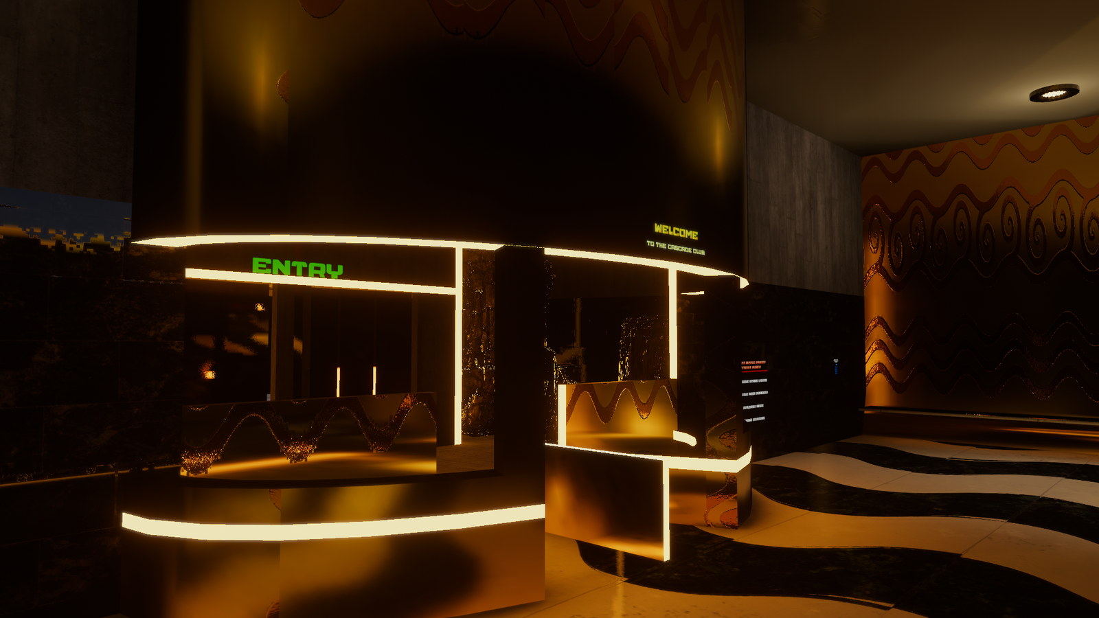 The Cascade Club (Fully Furnished) – Luxury VRChat Party & Rave World