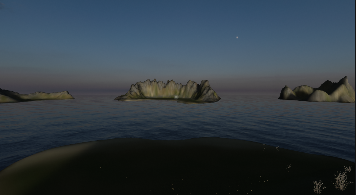 Tropical Islands Sunset (VRChat Base World)