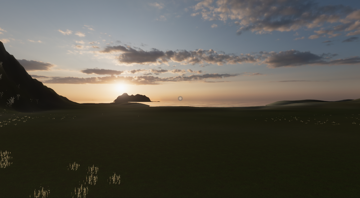 Tropical Islands Sunset (VRChat Base World)