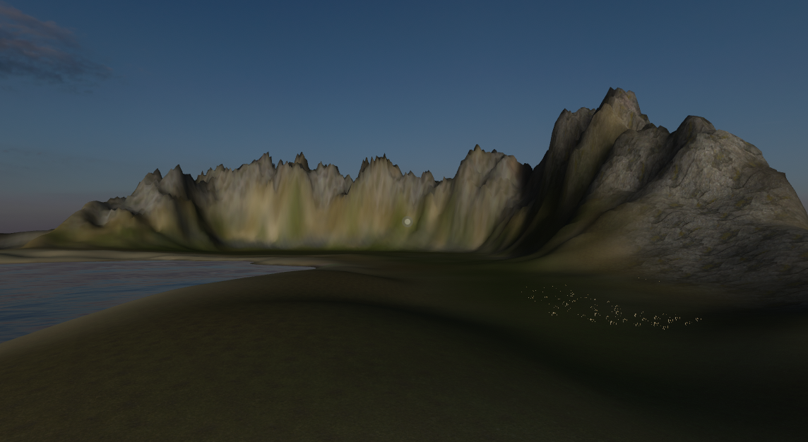 Tropical Islands Sunset (VRChat Base World)