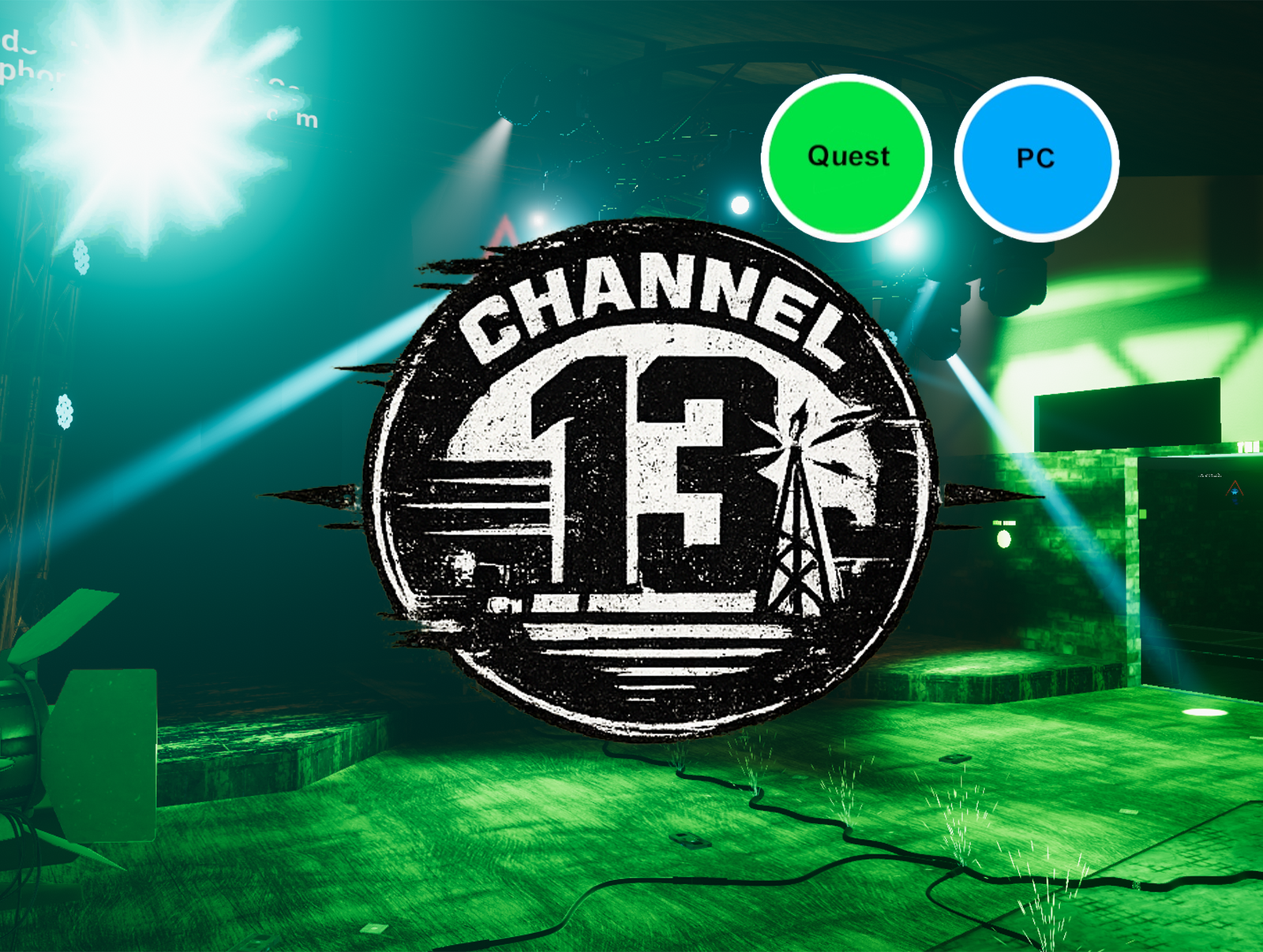 Channel 13 - An Industrial Nightclub World (Quest Compatible)