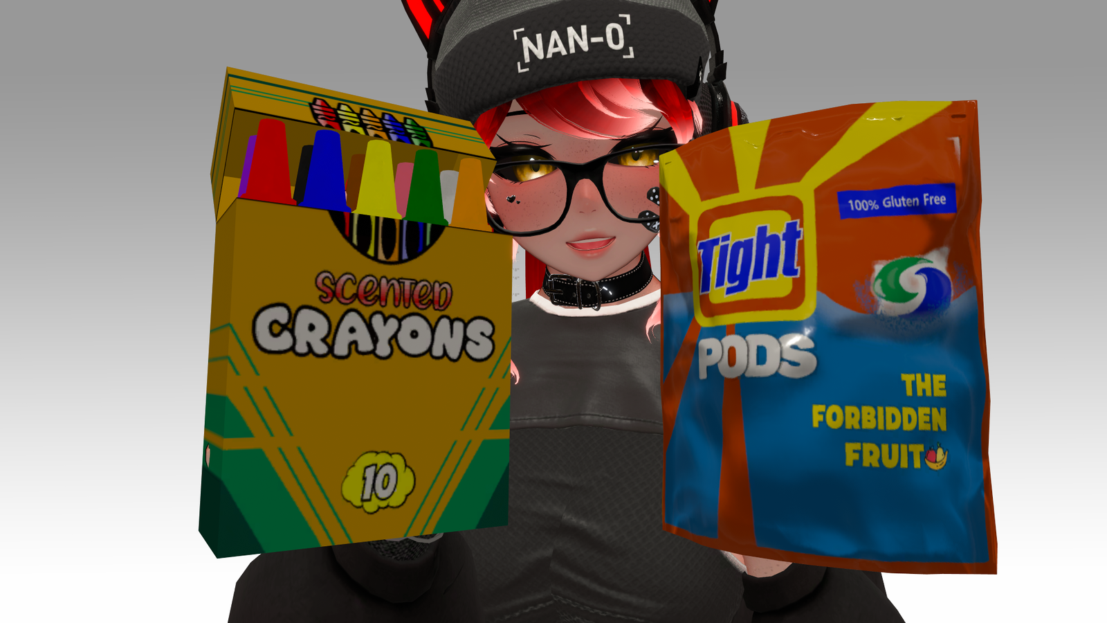 Edible Crayons and Laundry Pods (VRChat Prefab/Asset)