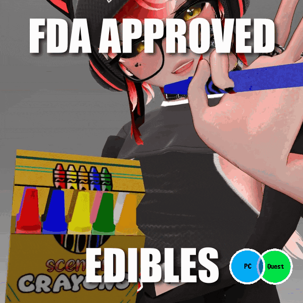 Edible Crayons and Laundry Pods (VRChat Prefab/Asset)