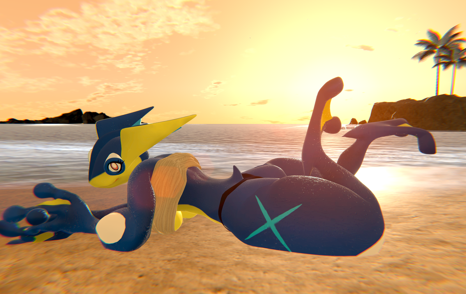 Greninja[VrChat-Avatar]