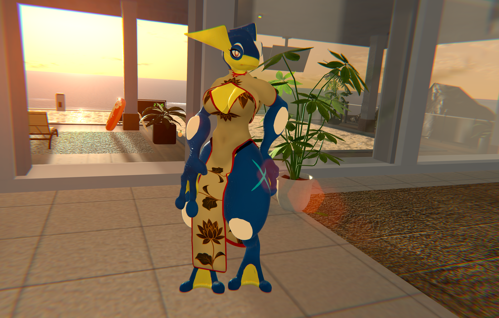 Greninja[VrChat-Avatar]