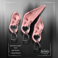 Memento Amare Gauged Ears
