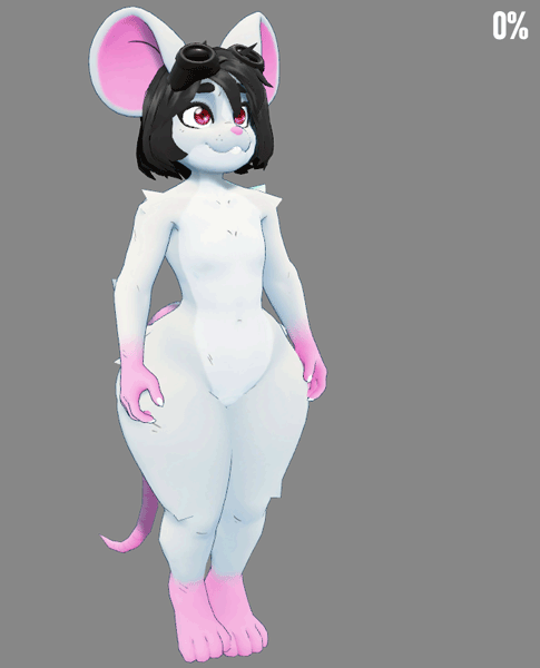 Mouse - Base - VRChat Avatar - v1.1