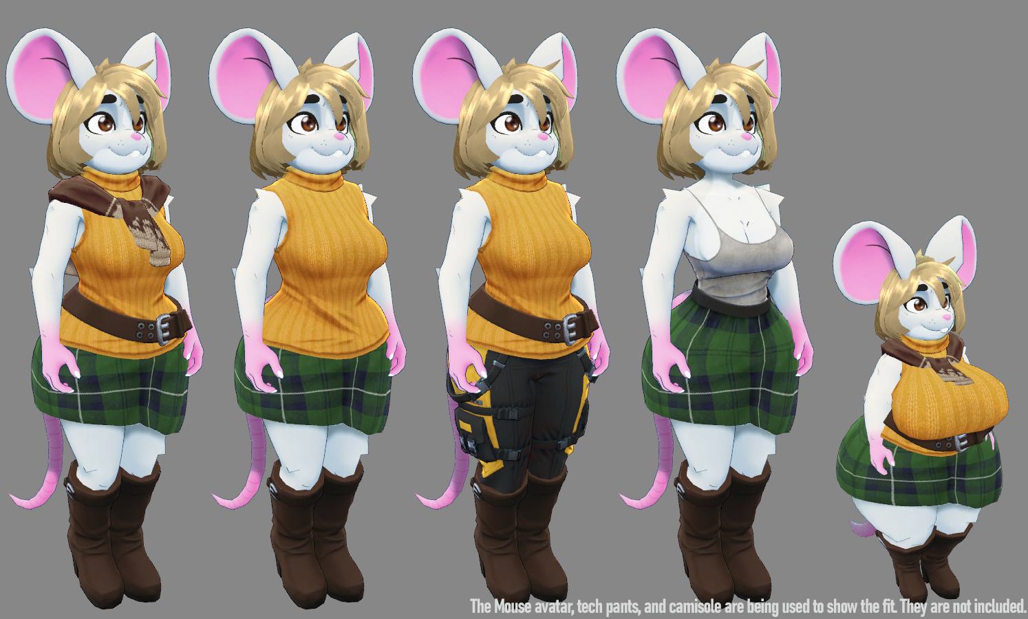 Moushley Outfit - Add-On - Mouse Base