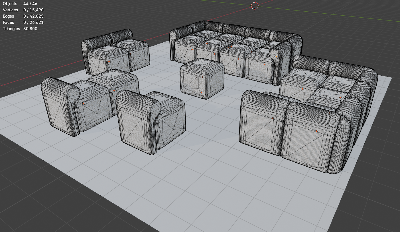 Modular Couch Set
