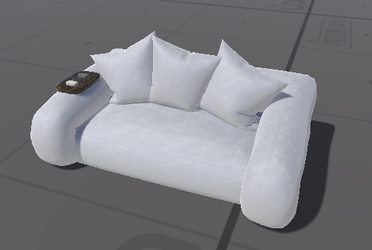 [Vrchat Asset] Swaggy Sofa Couch *PRO*