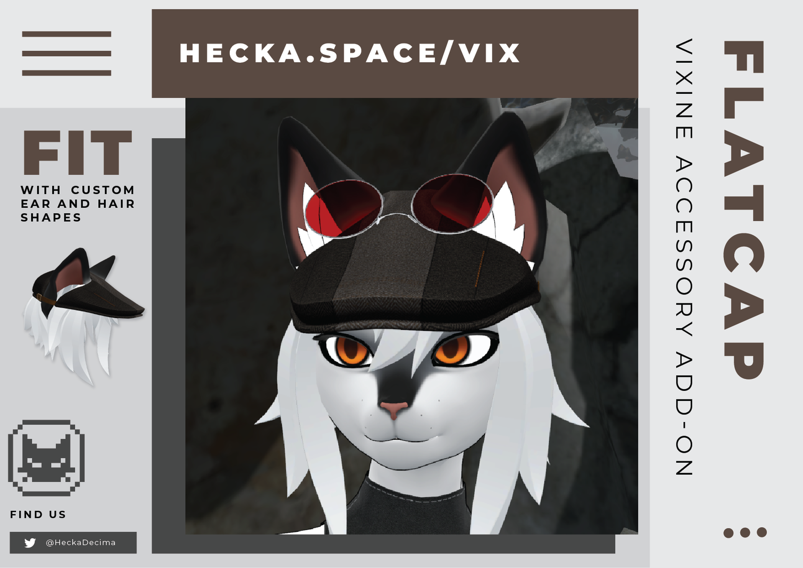 The Vixine - Flatcap