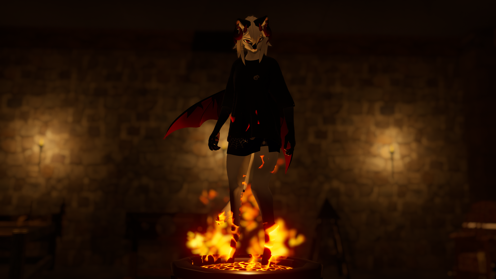 Hellish Set [Halloween Collection #1] [VRChat]