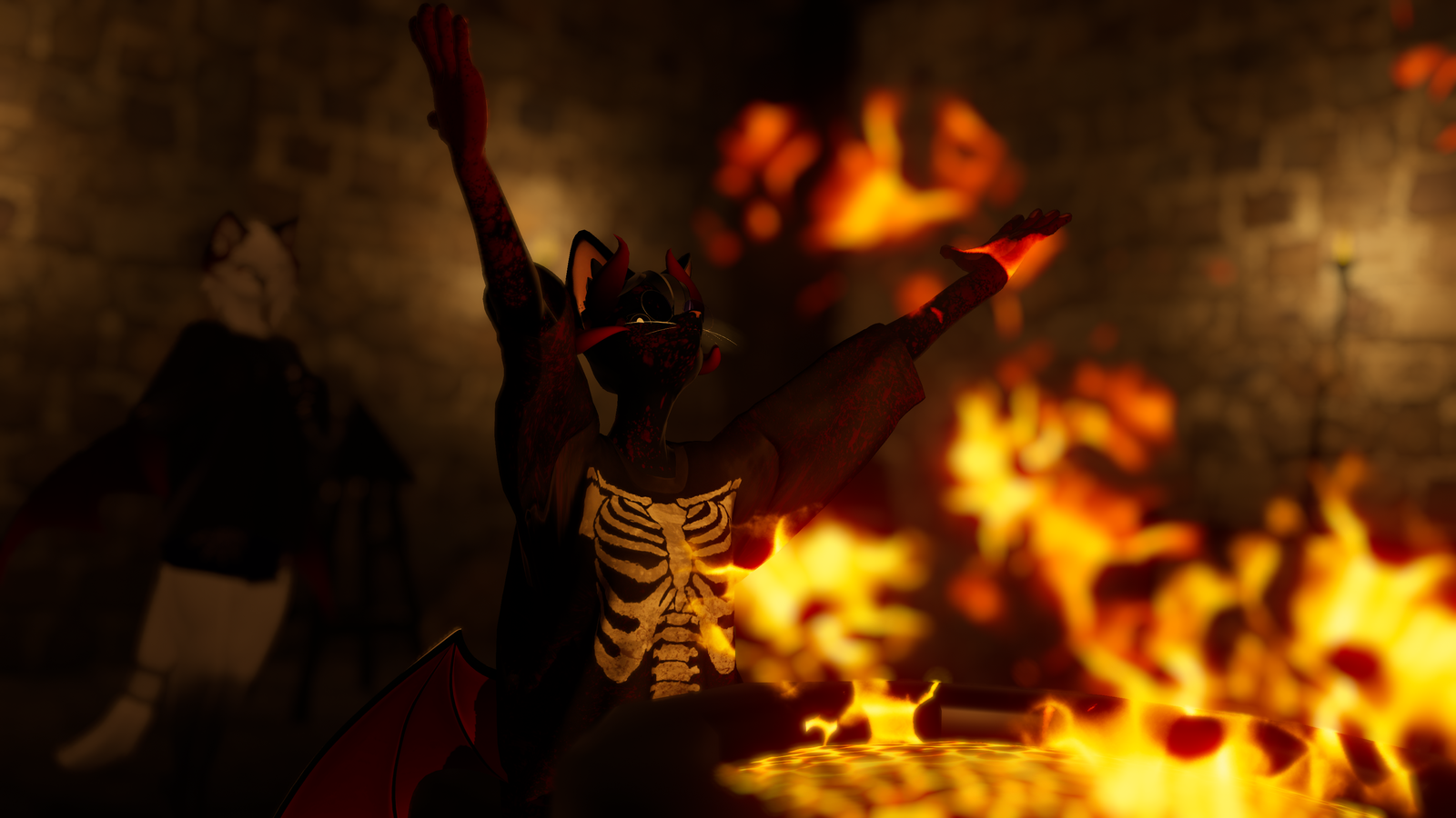 Hellish Set [Halloween Collection #1] [VRChat]