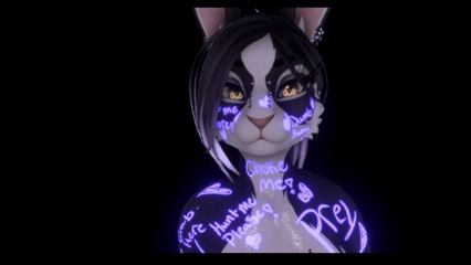 Alice Nsfw BodyWriting Texture FoxiPaws Base (READ DESCRIPTION!)