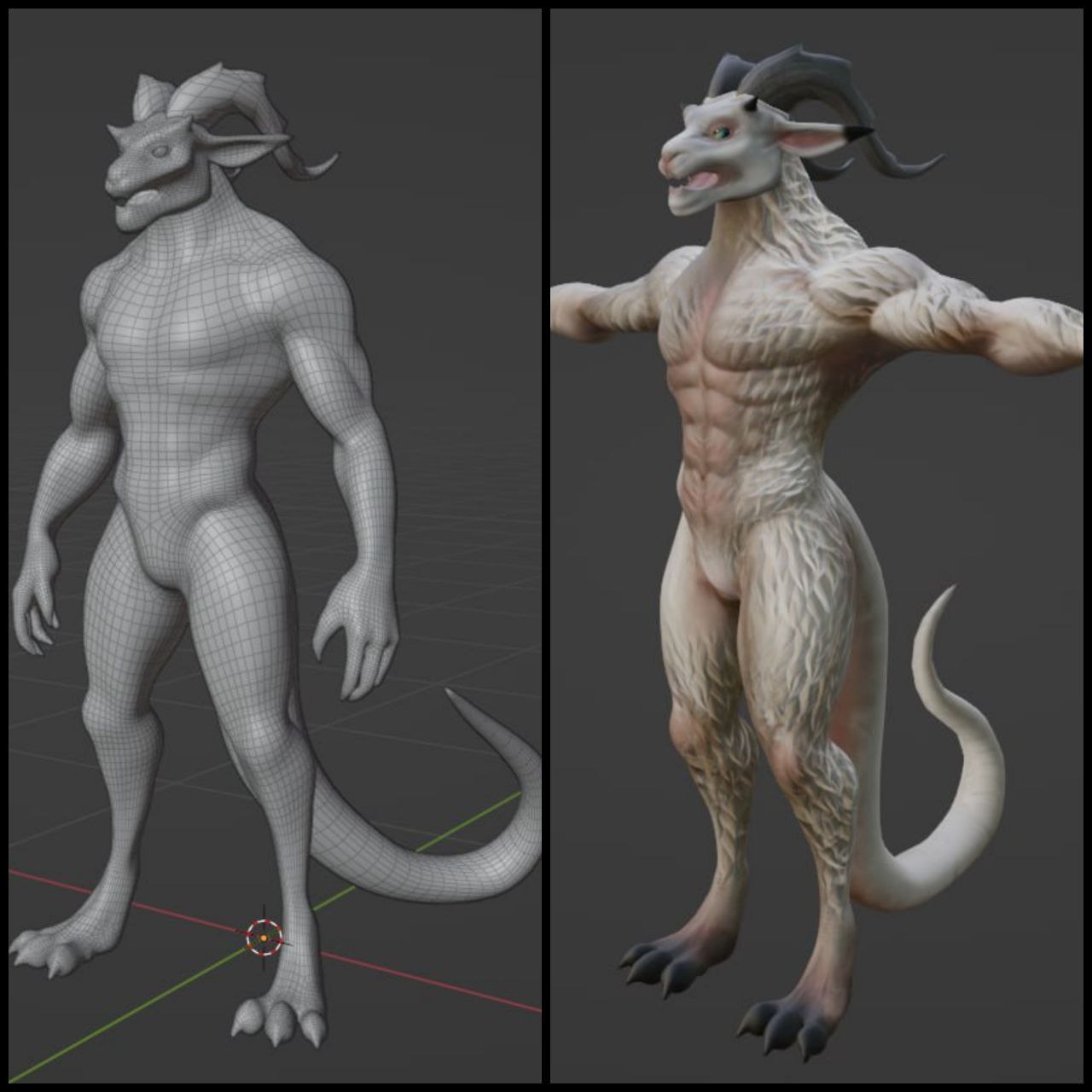 Gruff VRChat Avatar