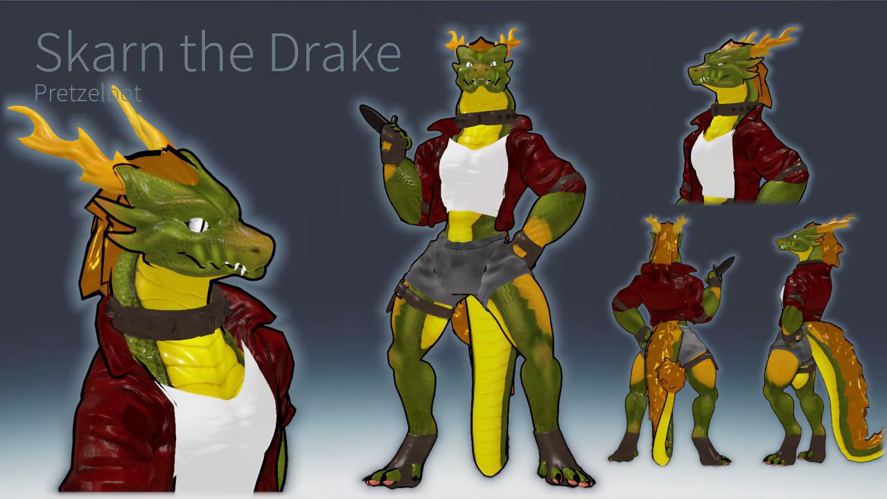 Skarn VRChat Avatar