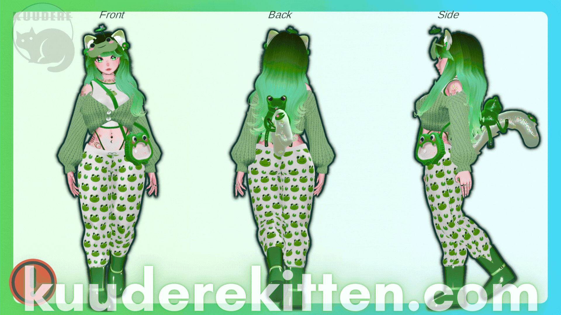 Froggy [SPS][PC ONLY][VRCHAT AVATAR]
