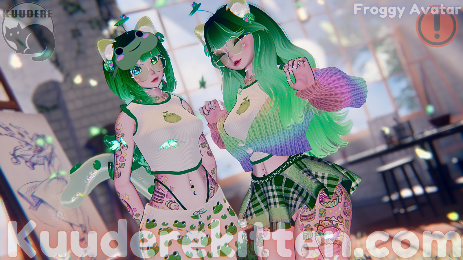 Froggy [SPS][PC ONLY][VRCHAT AVATAR]