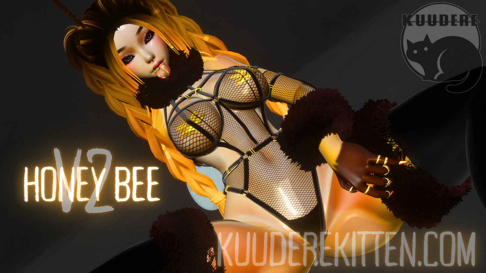 Honey Bee🐝[PC ONLY][SPS] [VRChat Avatar]