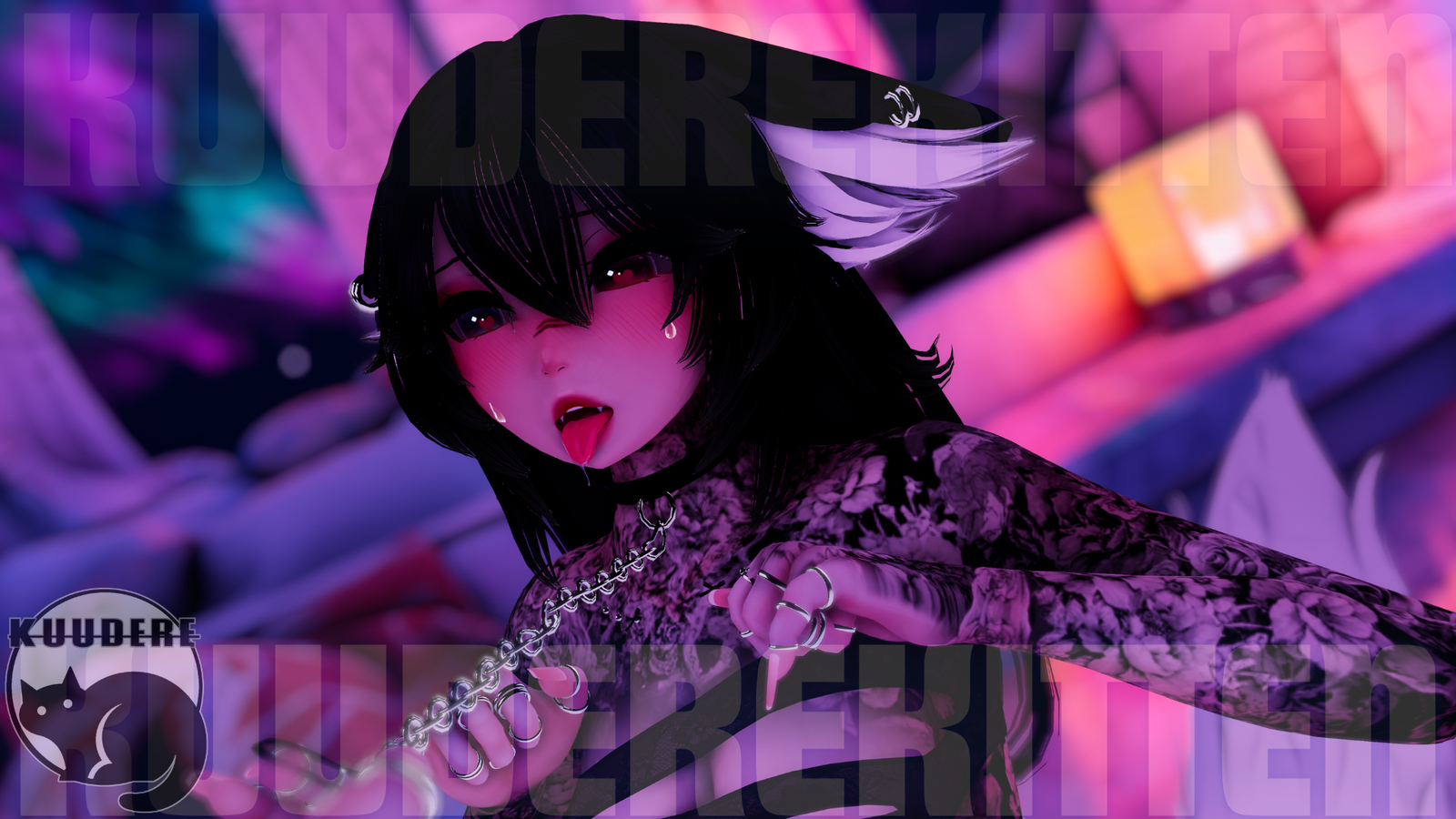 Amy, Fox E-Girl Avatar[+ OPTIMIZED][SPS][PC/QUEST][VRCHAT AVATAR]