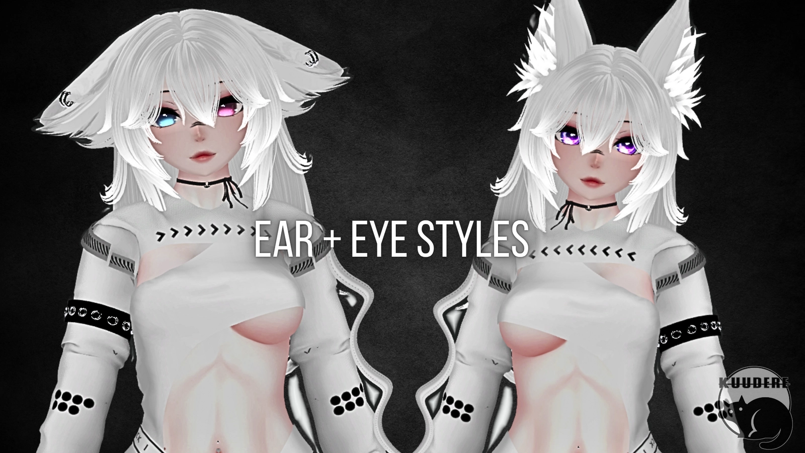 Amy, Fox E-Girl Avatar[+ OPTIMIZED][SPS][PC/QUEST][VRCHAT AVATAR]