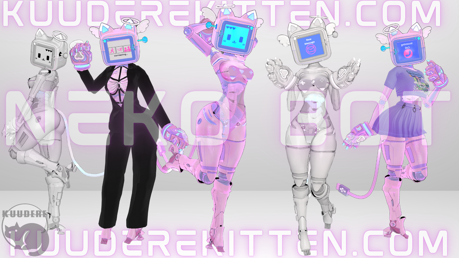 NEKOBOT [SFW][PC ONLY][VRCHAT AVATAR]