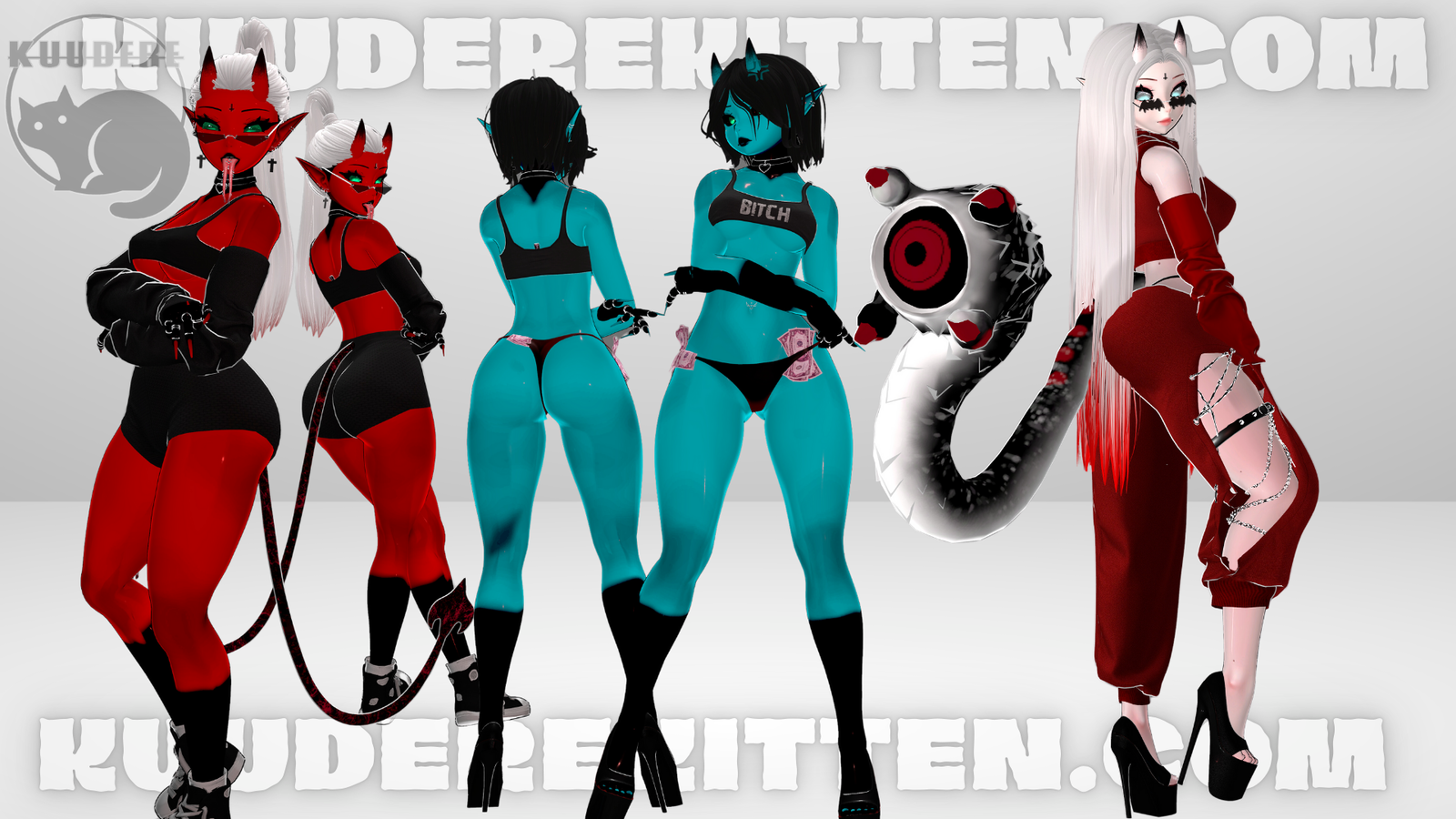 Hanah, Succubus Imp Girl Avatar [PC ONLY][+OPTIMIZED][SPS][VRCHAT AVATAR]
